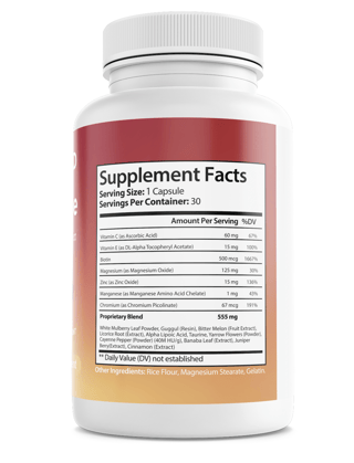 GlycoGuard Blood Health Support - Glyco Guard Mulberry Cinnamon 30 Capsules — photo 2