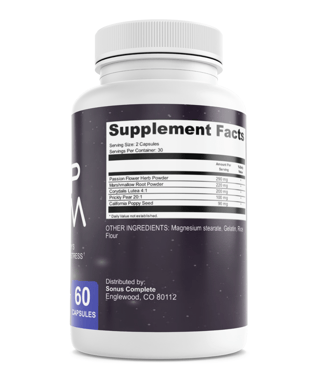 Sonus Complete Deep Calm  Help with Stress Dietary Supplement 60 Capsules — photo 2