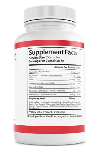 Sugar Reset Blood Support SugarReset  Dietary Supplement 60 Capsules — photo 2