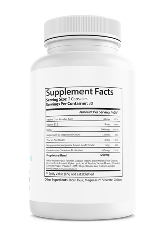 GlucoSera Blood Health Support Dietary Supplement 60 Capsules — photo 2