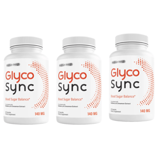 Glyco Sync Blood Sugar Balance Dietary Supplement 60 Capsules (Bundle of 3) — photo 1