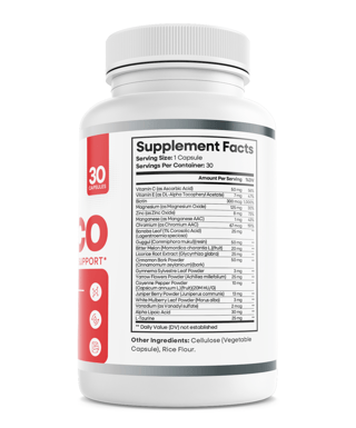 Hemo NEXA Gluco Blood Health Support Dietary Supplement 30 Capsules Bundle of 8 — photo 2