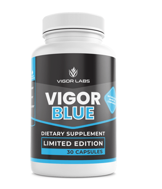 Vigor Blue Vigor Labs Male Men's Health Support Dietary Supplement 30 Capsules — photo 1