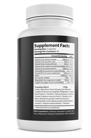 Iron Horse Mens Health Support Dietary Supplement 60 Capsules — photo 2