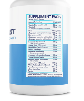 Glucotrust Blood Health Support Supplement By Maximum Edge 30 Capsules — photo 2