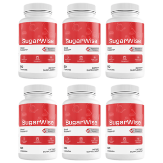 Sugar Wise Blood Health Support Sugarwise 60 Capsules (Bundle of 6) — photo 1