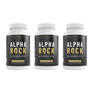 Alpha Rock Mens Health Support Dietary Supplement 60 Capsules (Bundle of 3) — photo 1