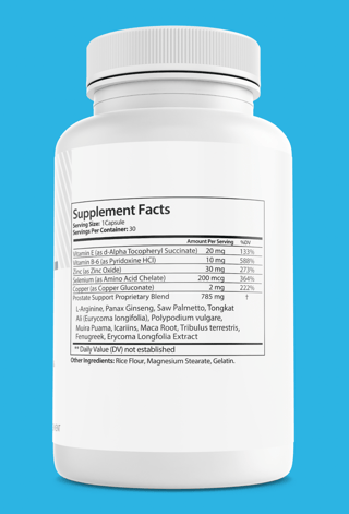 Primo Boost XL Mens Health Supplement Supports Energy and Endurance 30 Capsules — photo 2