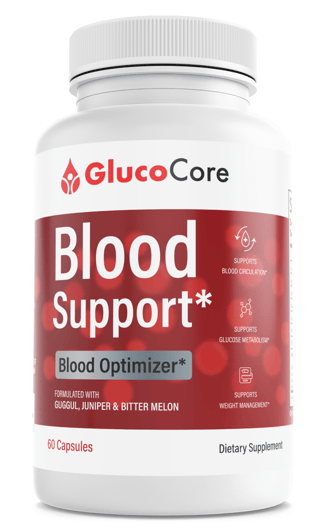 GlucoCore Blood Support Supplement Guggul Juniper Dietary Supplement 60 Capsules — photo 1