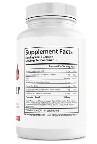 Sugar Control Max Glyco Optimizer Dietary Supplement 30 Capsules — photo 2