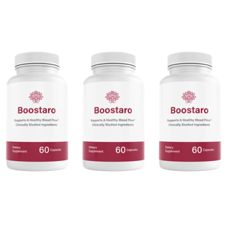 Boostaro for Men Dietary Supplement 60 Capsules Bundle of 3 — photo 1