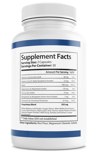 Block Sugar Pro Blood Health Support Dietary Supplement 60 Capsules — photo 2
