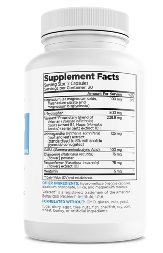 Relaxium Sleep Support Dietary Supplement 60 Capsules (Bundle of 3) — photo 2