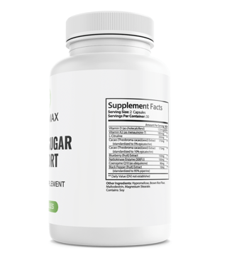 Glycomax Blood Sugar Support Dietary Supplement 60 Capsules — photo 2