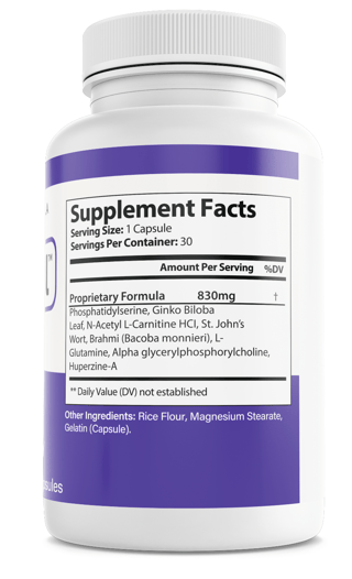 MemoTril Advanced Mind Cognitive Support Dietary Supplement 30 Capsules — photo 2