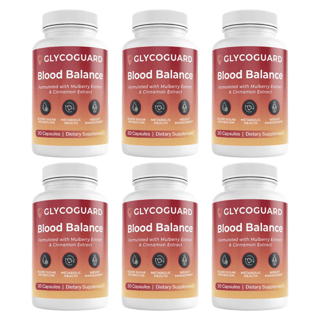 GlycoGuard Blood Health Support Mulberry Cinnamon 30 Capsules (Bundle of 6) — photo 1