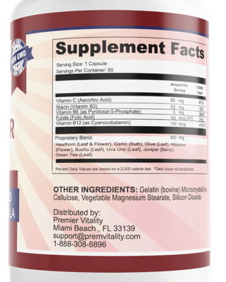 BP Factor Advanced Blood Pressure Formula Support Dietary Supplement 60 Capsules — photo 2