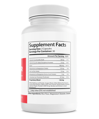 Blood Sugar Complete Maximum Strength Blood Health Support 60 Capsules — photo 2