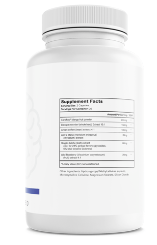Bright Naturals Mind Renew Dietary Supplement 60 Capsules — photo 2