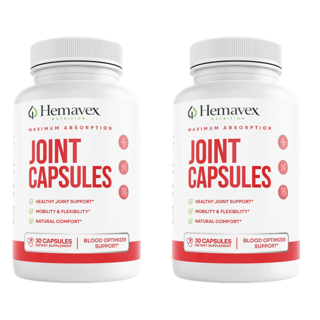 HemaVex Joint Health Support Dietary Supplement 30 Capsules (Bundle of 2) — photo 1