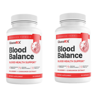 GlucoRX Blood Balance Blood Health Support Gluco RX 30 Capsules (Bundle of 2) — photo 1