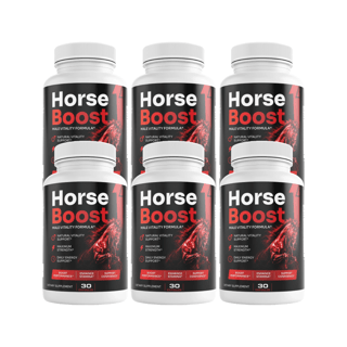 Horse Boost Mens Health Support Dietary Supplement 30 Capsules (Bundle of 6) — photo 1