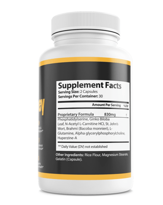 CogniHoney Cognitive Memory Focus Support Dietary Supplement 60 Capsules — photo 2