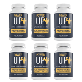 Power Up Mens Health Peak Performance Vitality Support 60 Capsules (Bundle of 6) — photo 1