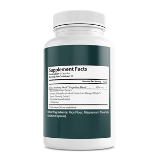 Skaal Prime Memory Health Support Dietary Supplement 60 Capsules