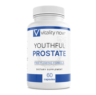 Vitality Now Youthful Prostate Health Support Dietary Supplement 60 Capsules