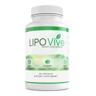 Lipovive Health Support Dietary Supplement 60 Capsules