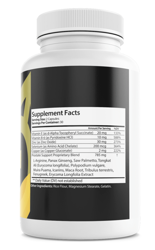 Men's Growth Advanced Formula Male Health Performance Supplement 60 Capsules — photo 2