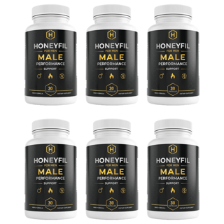 HoneyFil for Men Mens Health Support Dietary Supplement 30 Capsules Bundle of 6 — photo 1