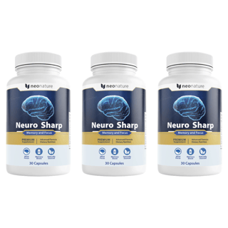 Neuro Sharp Memory Focus Support Dietary Supplement 30 Capsules (Bundle of 3) — photo 1