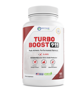 Phytage Labs Turbo Boost Stamina Health Support Dietary Supplement 60 Capsules — photo 1