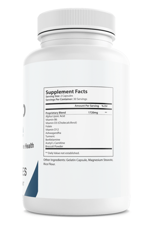 Neuro Ease Nerve Health Support Dietary Supplement 60 Capsules — photo 2