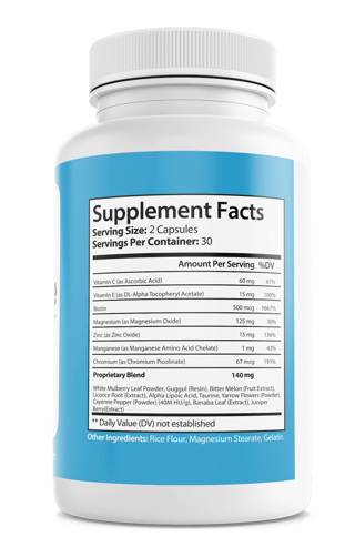 Gluco Nite Dietary Supplement 60 Capsules — photo 2