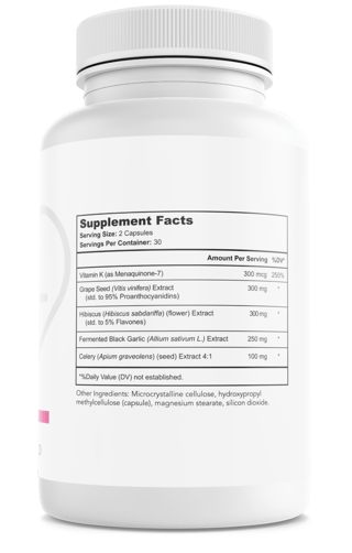 Bright Naturals Vaso Calm Dietary Supplement 60 Capsules — photo 2