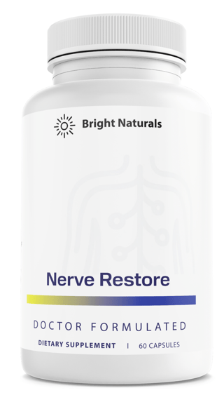 Bright Naturals Nerve Restore Dietary Supplement 60 Capsules — photo 1