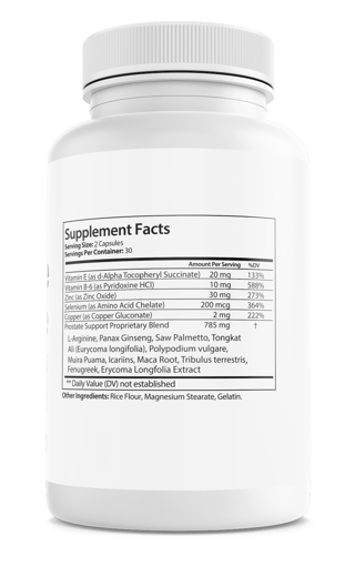 Prime Pulse Male Mens Health Support Vitality Dietary Supplement 60 Capsules — photo 2
