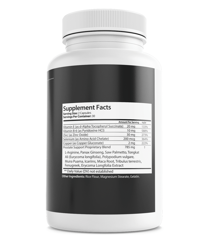 Alpha Rock Mens Health Support Dietary Supplement 60 Capsules — photo 2