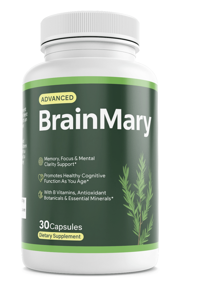 Brain Mary Mind Memory Cognitive Advanced Support BrainMary 30 Capsules — photo 1