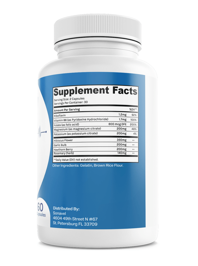 Sonavel Dietary Supplement 60 Capsules — photo 2