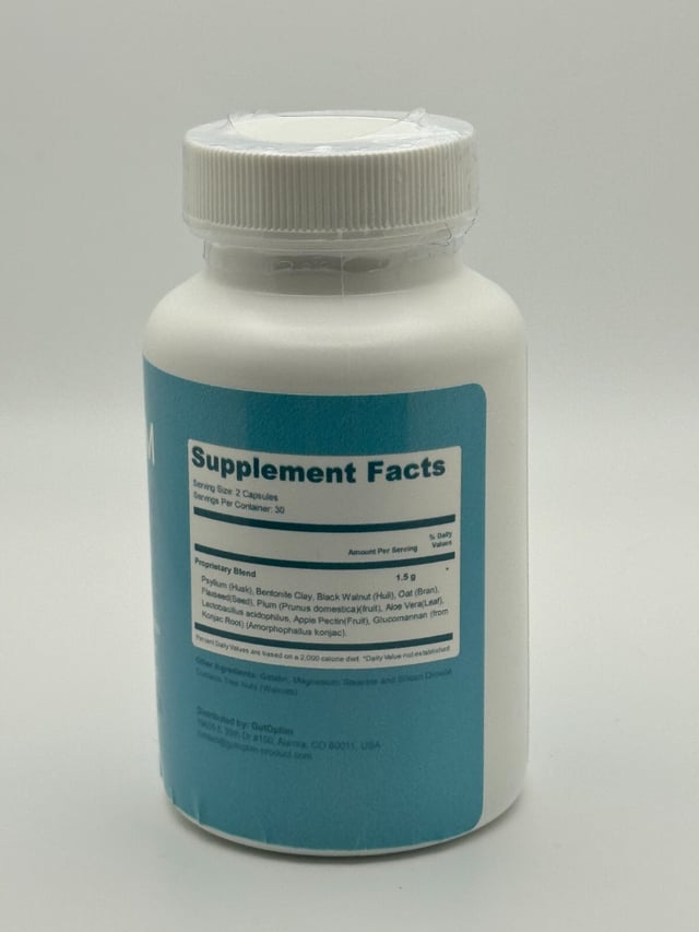 Gutoptim Advanced Gut Health Pills to Support Digestion & Bloating 60 capsules — photo 2
