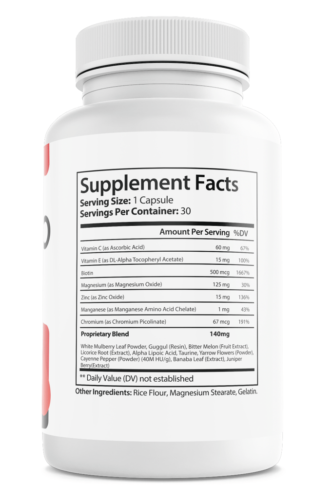 TrueGlyco Glyco Optimizer Blood Health Support Dietary Supplement 30 Capsules — photo 2