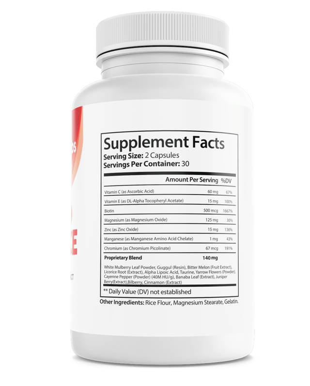Life Support Labs Gluco Balance Health Support Dietary Supplement 60 Capsules — photo 2