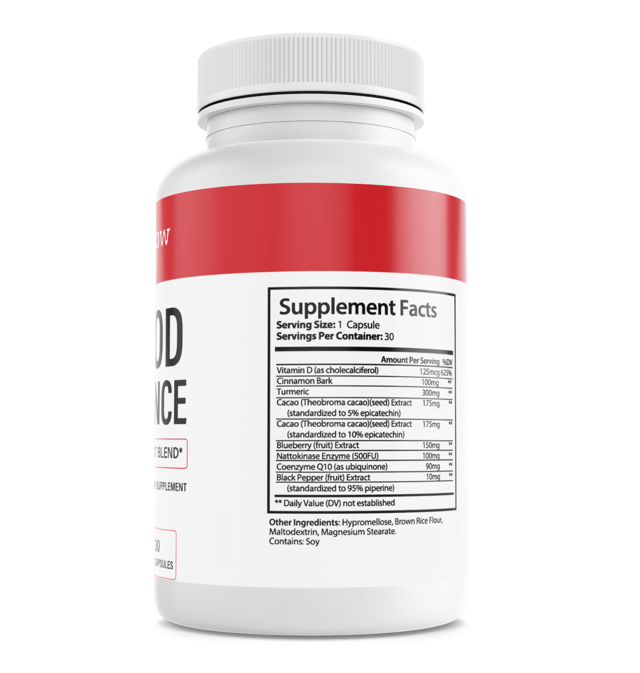 Vitaflow Blood Balance Dietary Supplement Turmeric Cinnamon Bark  30 Capsules — photo 2