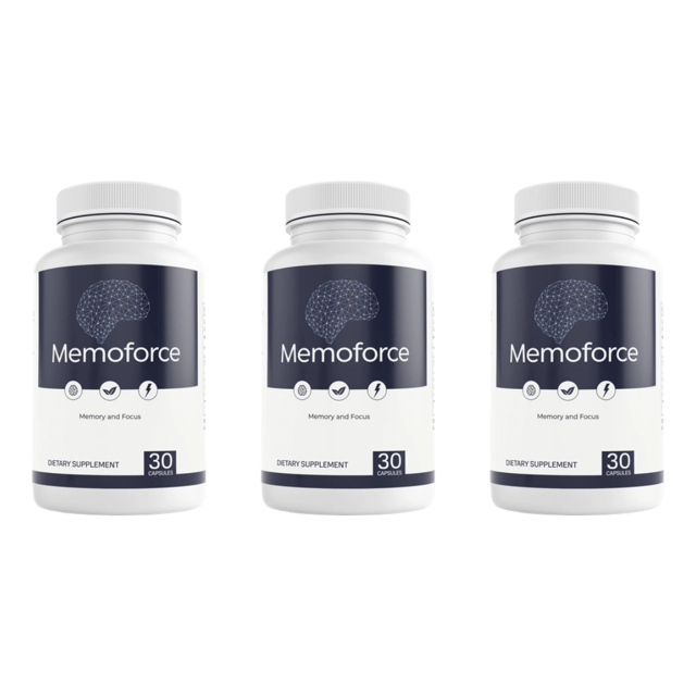MemoForce Mind Cognitive Support Dietary Supplement 30 Capsules (Bundle of 3) — photo 1