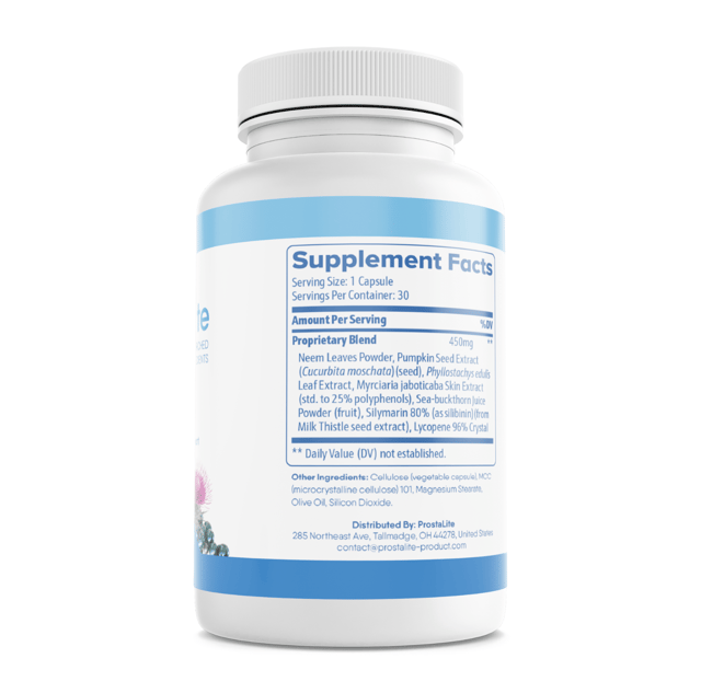 Prostalite Prostate Health Support For Men Dietary Supplement 30 Capsules — photo 2