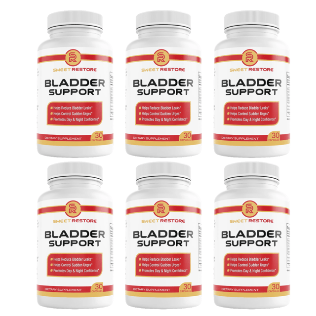 Sweet Restore Bladder Health Support Dietary Supplement 30 Capsules Bundle of 6 — photo 1